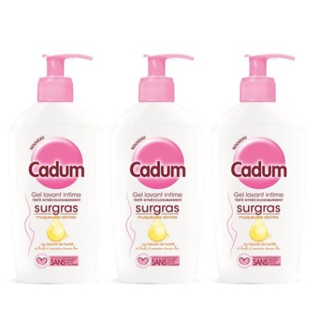 Cadum Intimate Care Organic Gel Overfat for Intimate Care and Mucous Membranes 200ml