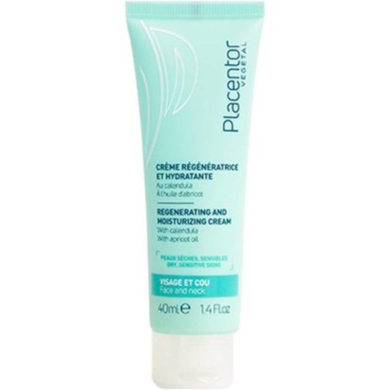 Placentor Vegetal Regenerating and Moisturizing Cream for Dry and Sensitive Skin