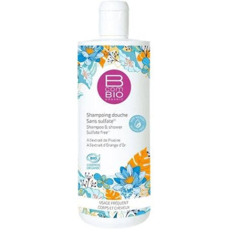 Bcombio Shower Shampoo Sulfate-Free Organic 500ml