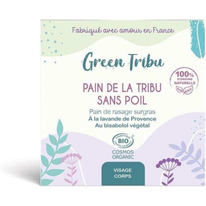 Green Tribu Organic Hairless Tribe Bar 110g
