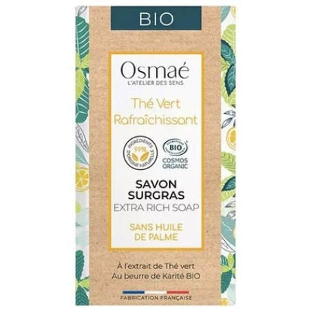 Osmae Moisturizing Soap Green Tea Organic 150g