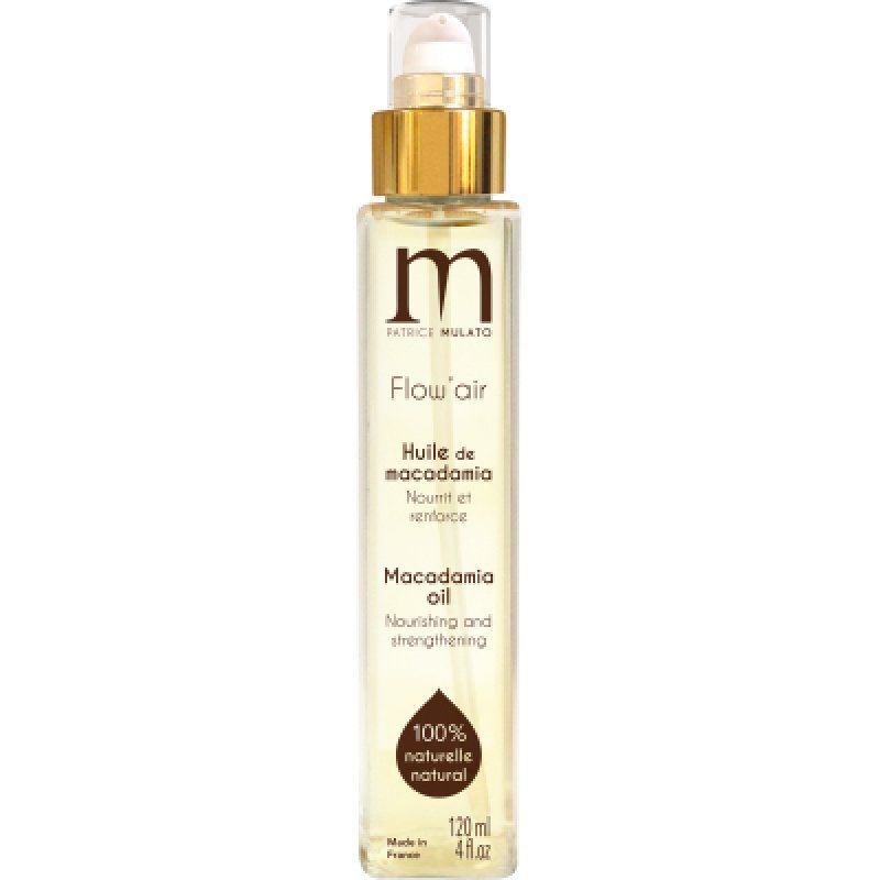 Patrice Mulato Flow'air Huile de macadamia pour cheveux 120ml Hair oil Women