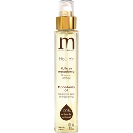 Patrice Mulato Flow'air Huile de macadamia pour cheveux 120ml Huile de cheveux Femmes
