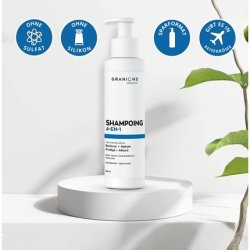 4-In-1 Shampoo for All Hair Types - Strengthens, Moisturizes, Protects