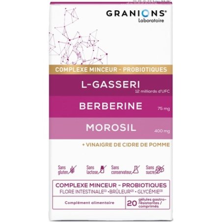 Granions Probiotic Slimming Complex with Morosil for Probiotic Intestinal Flora