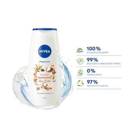 Nivea Winter Moment Shea Butter 250ml 8.45 Fl Oz