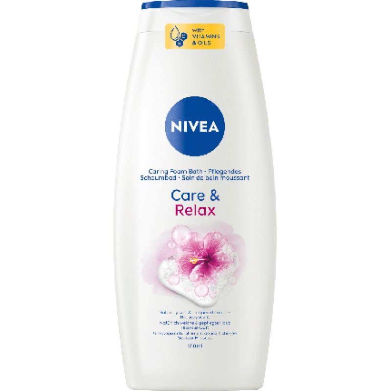 Nivea Bath Foam Care Relax 650 Ml