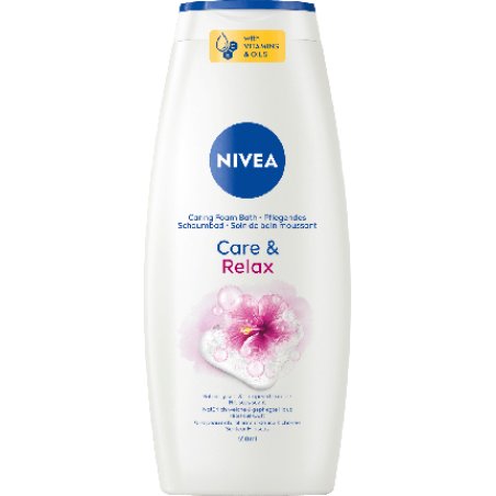 Nivea Bath Foam Care Relax 650 Ml