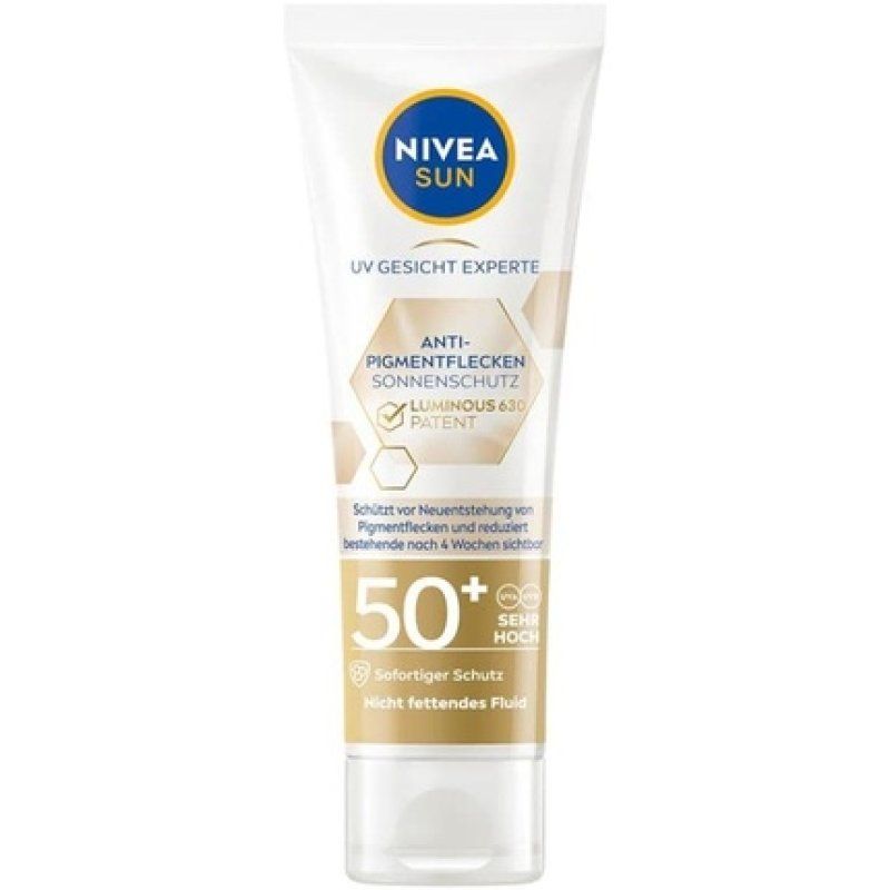 NIVEA SUN Anti-Pigment Spots Sunscreen 50 Moisturizing Face Sunscreen with High SPF 40ml
