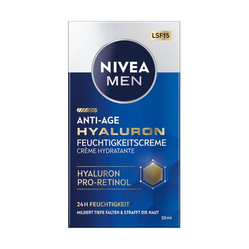 NIVEA Men Anti-Age Hyaluron Day cream Face 50 ml