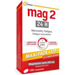 Mag 2 24h Reinforced Formula 120 Tablets
