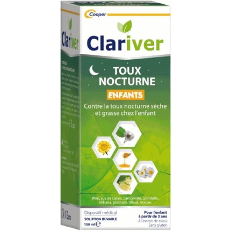 Clariver Nighttime Cough for Children 150ml