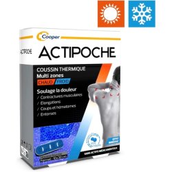 Cooper Actipoche Multi Zone Microbeads Thermal Cushion