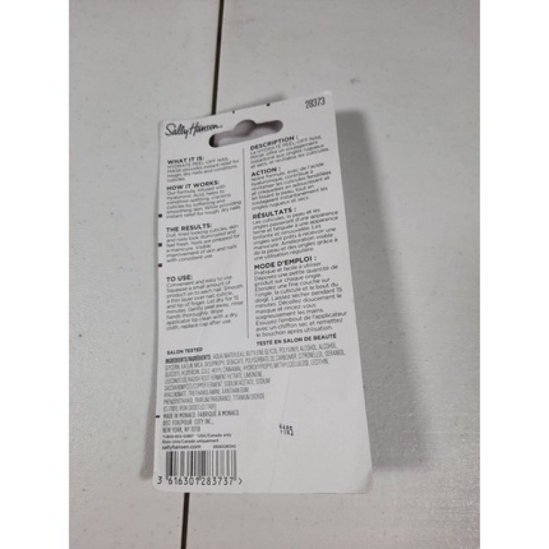 Sally Hansen Hydrate Peel-Off Nail Mask 0.27 fl oz (8 ml) - New