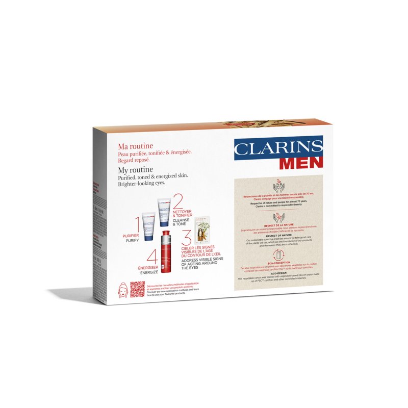 Clarins Men Energizing Gel Gift Set
