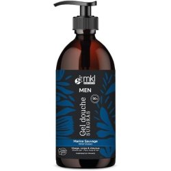 Mkl Green Nature Gel Douche for Men 1L Marine Sauvage