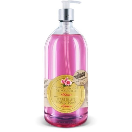 Les Petits Bains De Provence Pink Liquid Soap