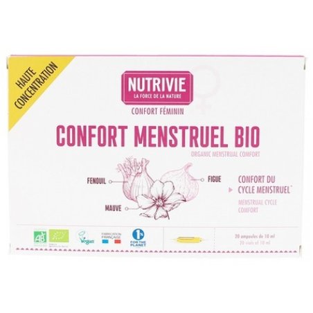 Discover Nutrivies Organic Menstrual Comfort Ampoules