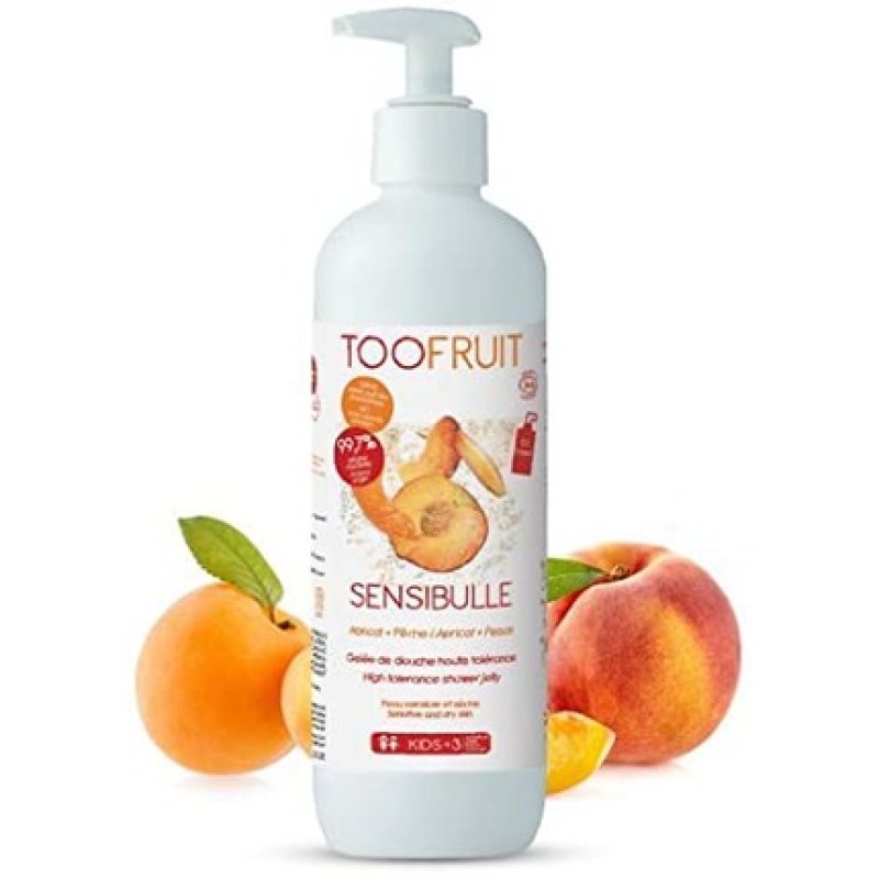 Sensibulle Peach & Apricot Children's Shower Gel 400ml