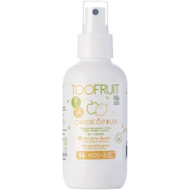 Toofruit Organic Anti-Lice Preventive Spray Apple-Lemon 125ml