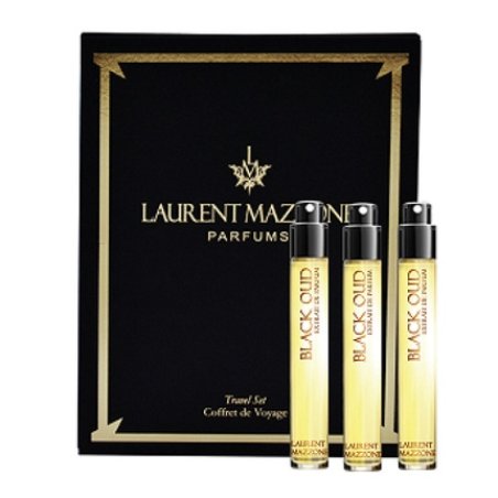 Laurent Mazzone Set Trio Black Oud Extrait De Parfum For Men - 3 Pieces, 15 Ml Each