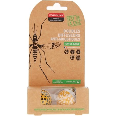 Manouka Double Mosquito Repellent Diffusers - Panther