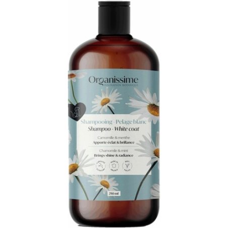 Organissime White Coat Shampoo Ecocert Controlled Organic and Natural