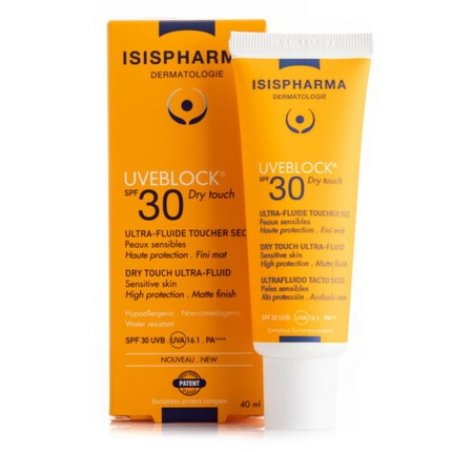 Isis Pharma Uveblock Dry Touch SPF 30 40ml Ultra Fluid Sensitive