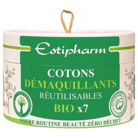 Estigreen Reusable Makeup Remover Cotton Pads - Set of 7