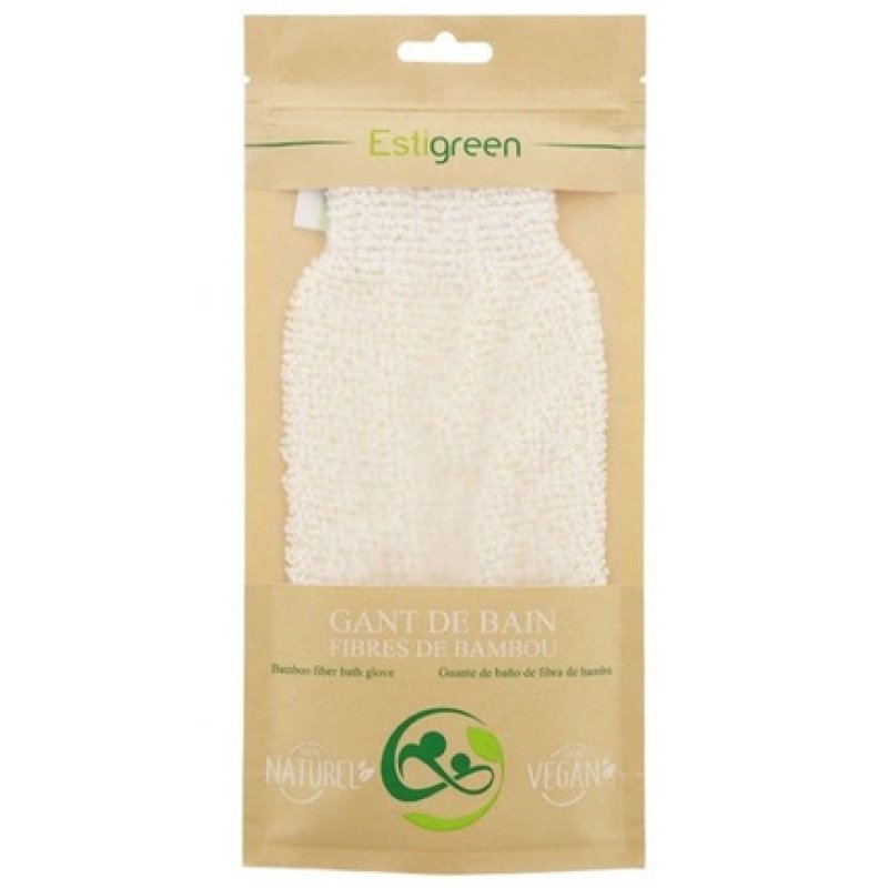 Estigreen Bamboo Fiber Bath Glove