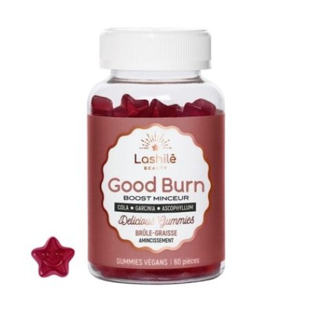 Lashile Beauty Good Burn Vegan Supplement 60 Gummies