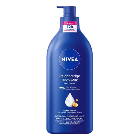 NIVEA Rich Body Milk 625 ml Lait Unisexe