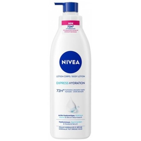 Nivea Express Body Lotion 72h Hydration 250ml for Normal to Dry Skin