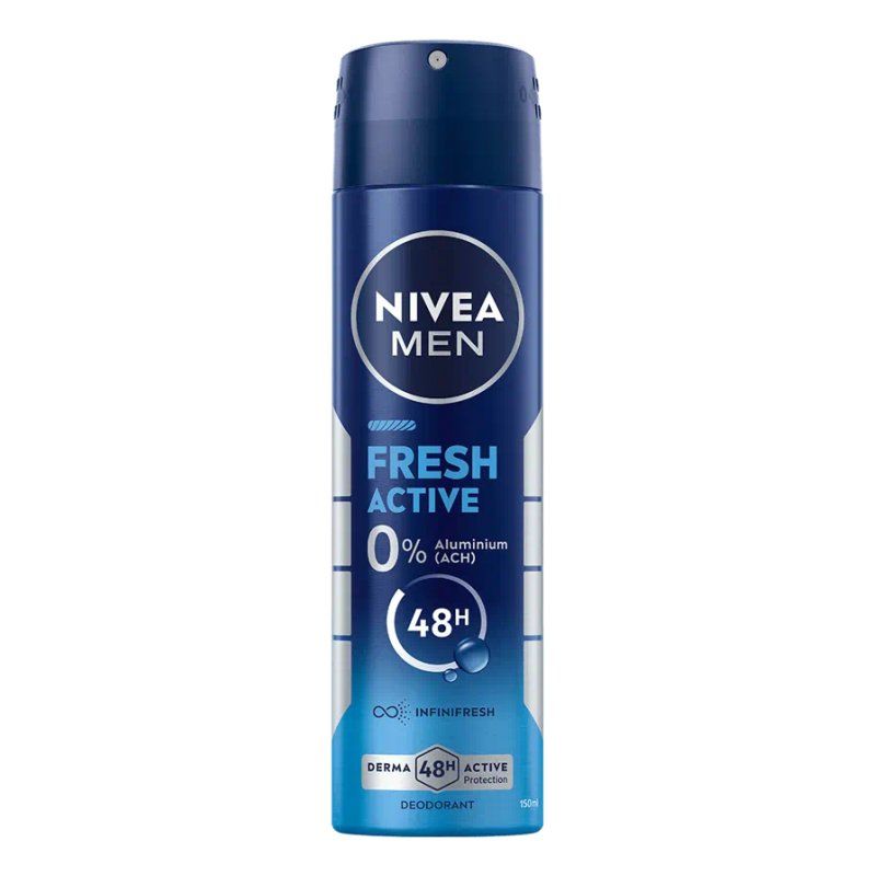 Nivea Deo Spray Fresh Active For Men 150ml