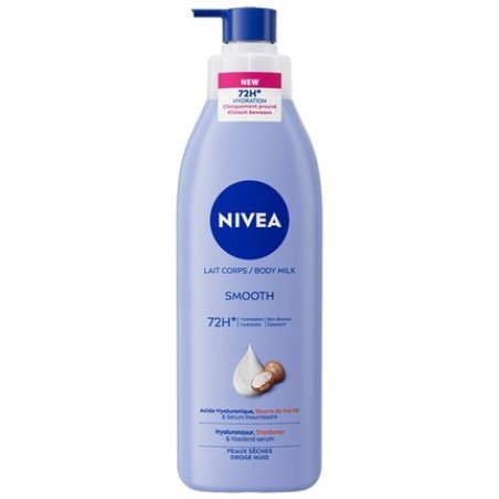 Nivea Mild Moisturizing Body Milk 72h for Dry Skin 250ml