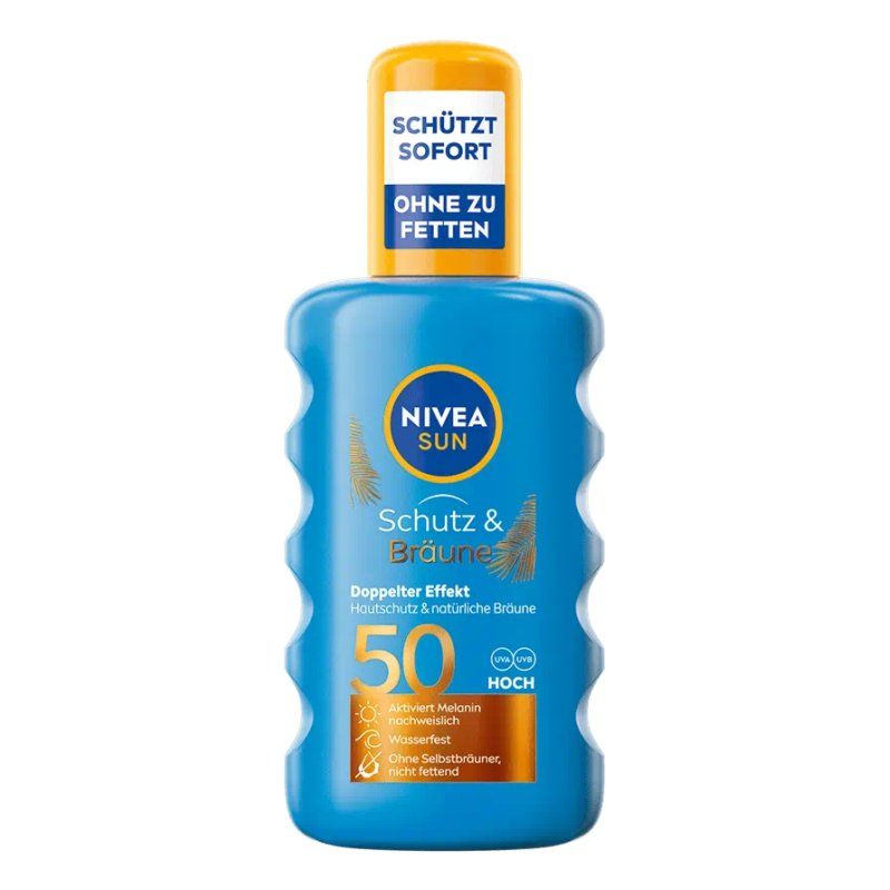 Nivea Sun Protection & Tan Spray SPF 50 200ml
