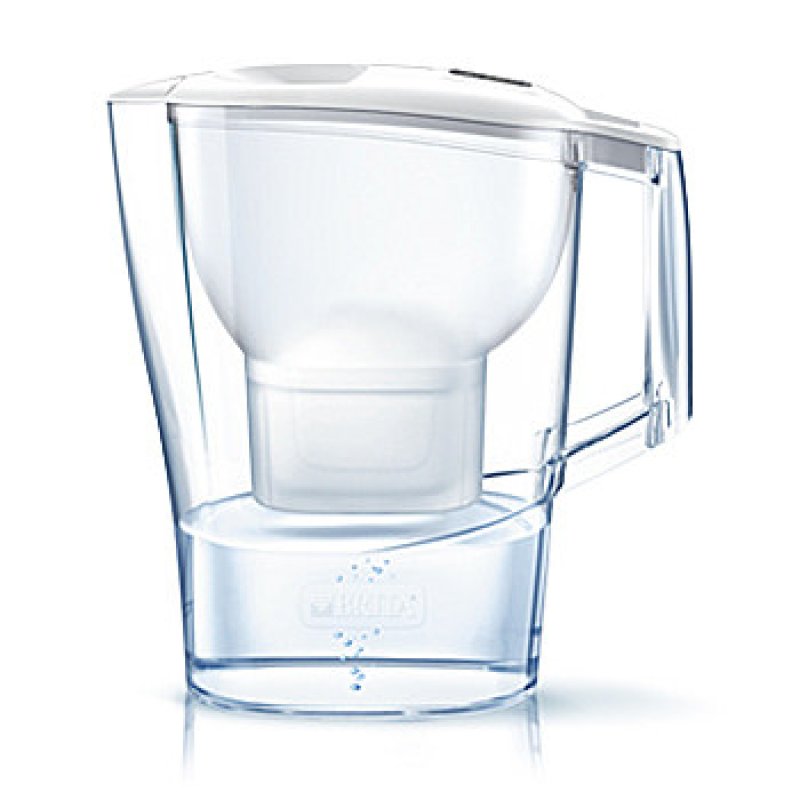 Brita Aluna Filtre à eau pour carafe 2,4 L Blanc