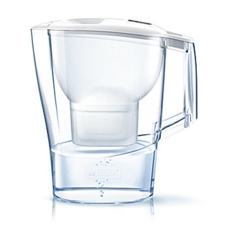 Brita Aluna Filtre à eau pour carafe 2,4 L Blanc