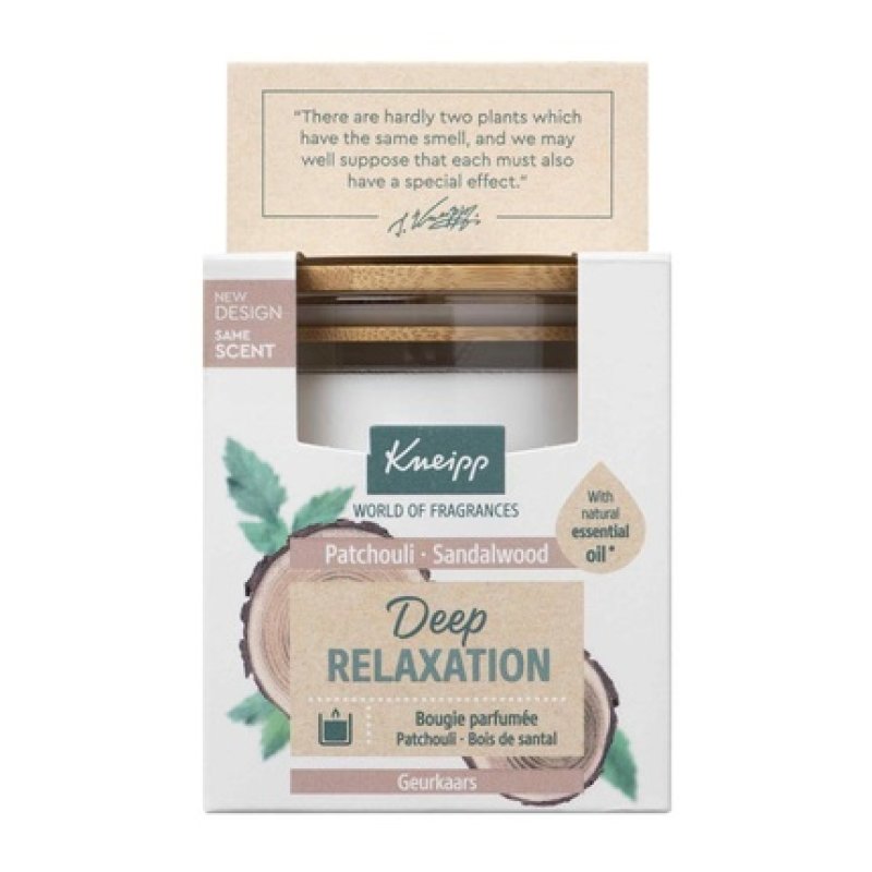 Kneipp Scented Candle Sandalwood-Patchouli