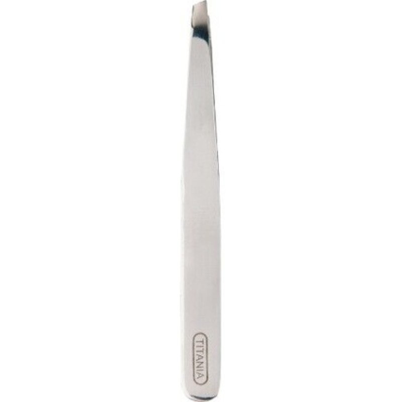 Titania Stainless Steel Silver Tweezers 9.5cm