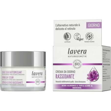 Lavera Firming Day Cream with Triple-Effect Hyaluronic Acid and Bakuchiol Anti-Age Organic Skin Care 50ml