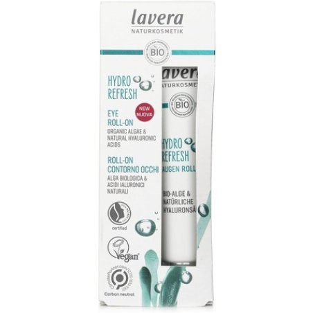 Hydro Refresh Eye Roll-On Organic Algae and Natural Hyaluronic Acids Natural Cosmetics Vegan Certified 15ml