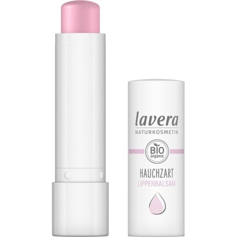Lavera Sheer Lip Balm with Organic Almond Oil and Organic Mallow - Vegan