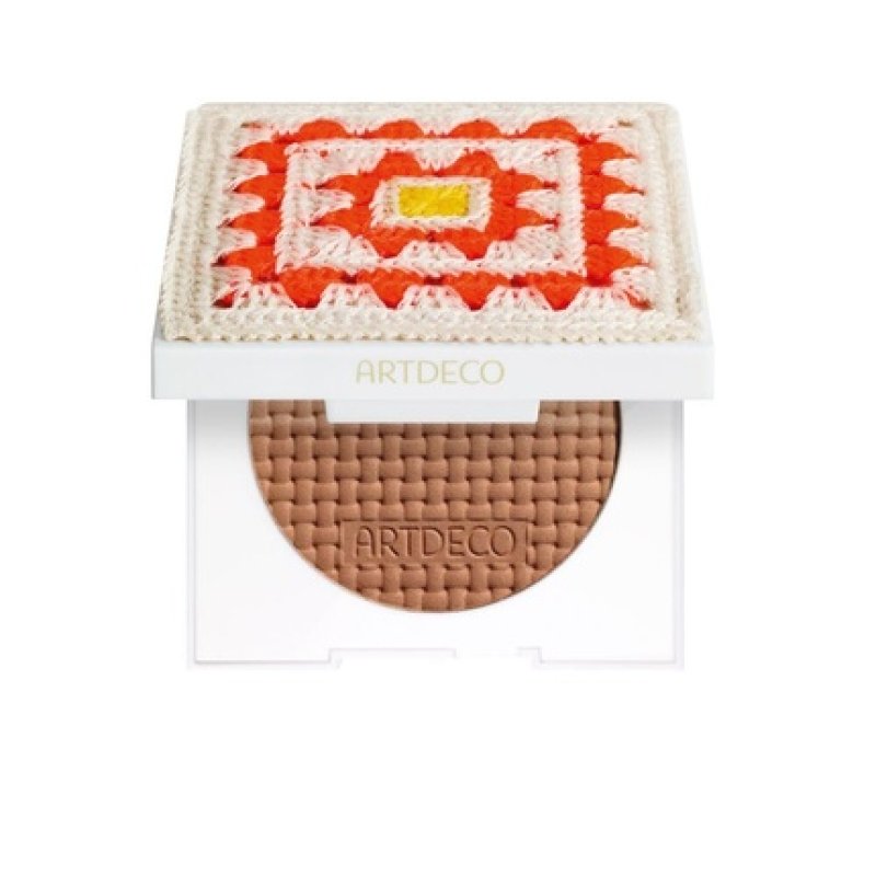 Artdeco Bronzing Powder Golden Riviera Two-Tone Bronzer in Warm Shades