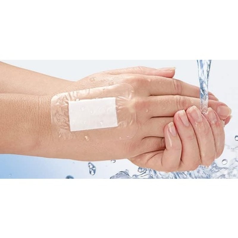 Cosmopor Waterproof Sterile and Waterproof Care for Injuries and Wounds High Skin Tolerance and Secure Fixation 10x8cm