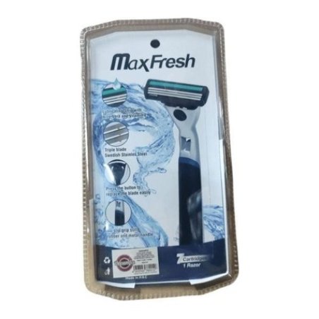 Dreamfix Maxfresh Men 1 Razor With Replaceable 7 Cartridges