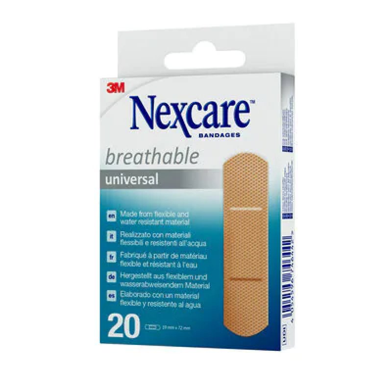 Nexcare 7100226543 adhesive bandage 1.9 x 7.2 cm 20 pc(s)