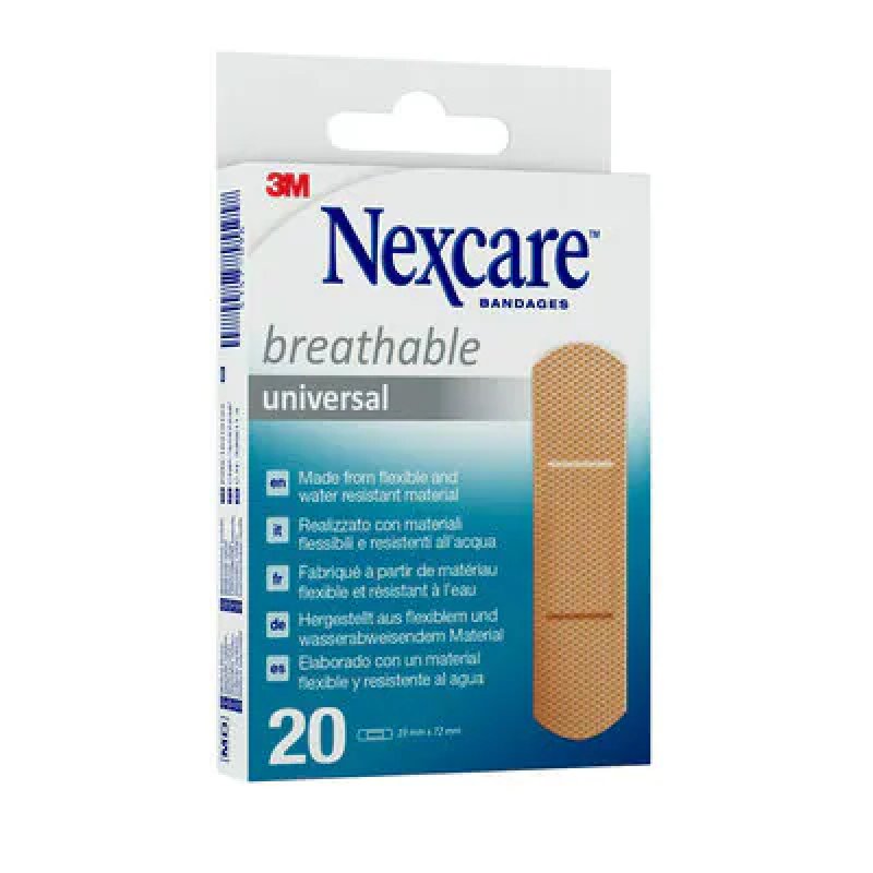 Nexcare 7100226543 adhesive bandage 1.9 x 7.2 cm 20 pc(s)