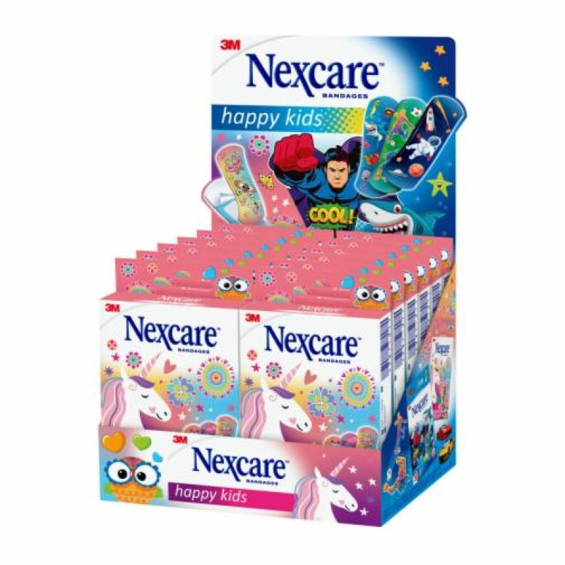 Nexcare Happy Kids Plasters Magic Assorted 20 Plasters
