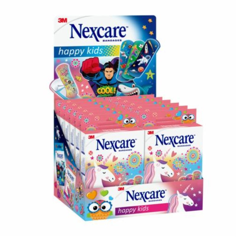 Nexcare Happy Kids Plasters Magic Assorted 20 Plasters